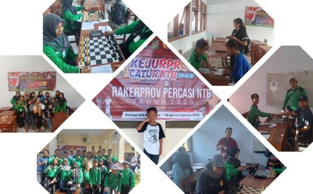 Sumbawa Raih Medali Perunggu Pertama di Kejurprov Catur NTB: Ainur Rosyidin Pecah Telur, Harapan Medali Lain Terbuka Lebar!