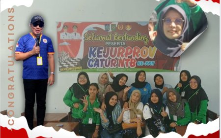 Ketua KONI Sumbawa Bangga: Emas Sakinah di Kejurprov Catur Jadi Motivasi untuk Porprov 2026