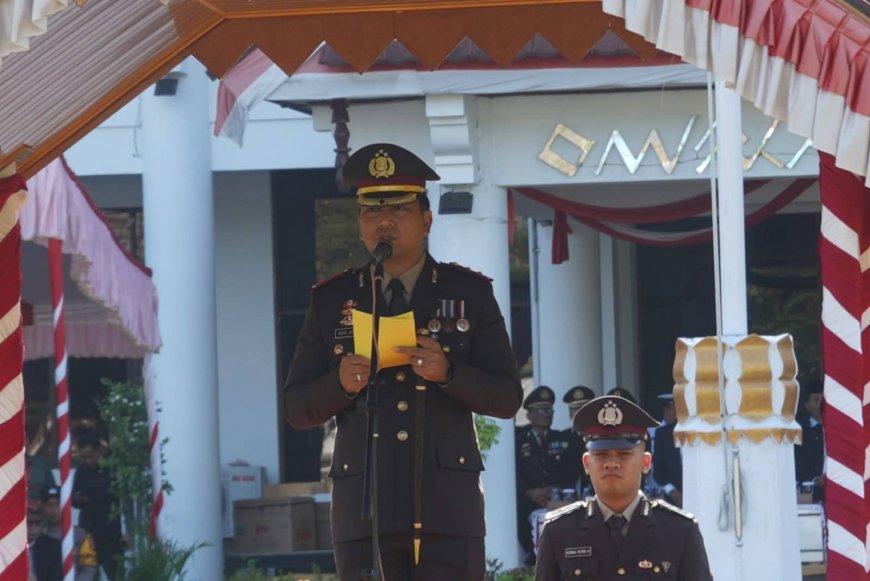 Wakil Bupati Sumbawa Hadiri HUT Bhayangkara ke-79: Polres Sumbawa Pertegas Komitmen Pengabdian dan Dukungan Pembangunan