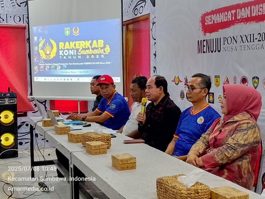 KONI Sumbawa Matangkan Persiapan PORKAB 2025: Targetkan Prestasi Unggul Menuju Porprov dan PON 2028