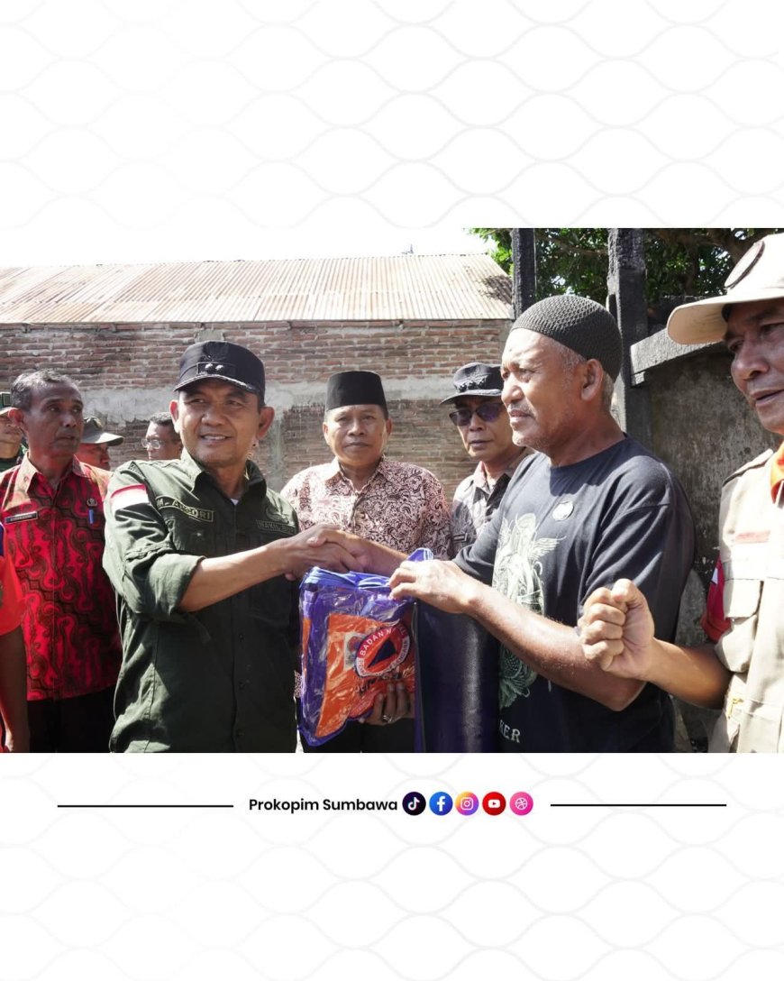Rumah Hangus di Usar Mapin: Wabup Ansori Perintahkan Dinas PRKP Segera Bangun Ulang untuk Korban