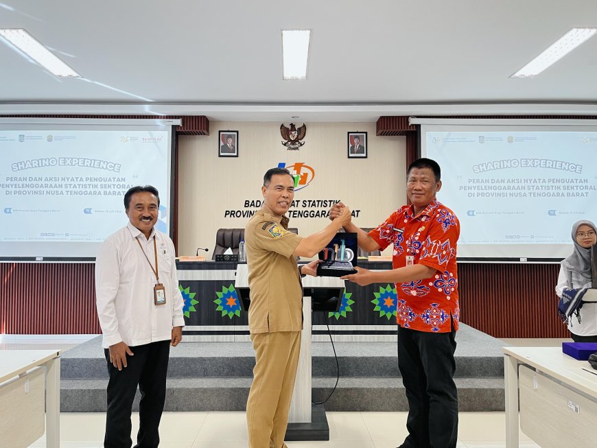 Kadis Kominfotik NTB Paparkan Program NTB Satu Data pada Sharing Experience Bersama Dinas Kominfo Nunukan