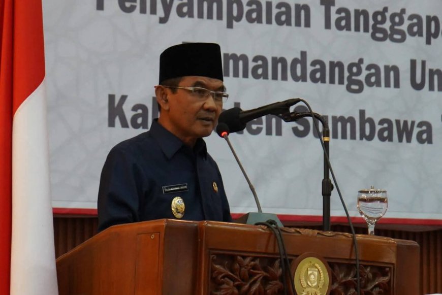 Sumbawa Targetkan Lonjakan PAD dan Peningkatan Infrastruktur dalam Jawaban Bupati atas Pandangan Fraksi DPRD