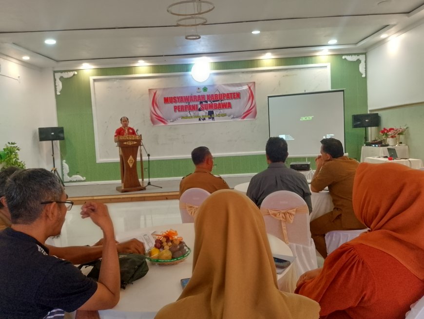 Muhammad Yamin Terpilih Aklamasi sebagai Ketua Umum Perpani Sumbawa Masa Bhakti 2025-2029