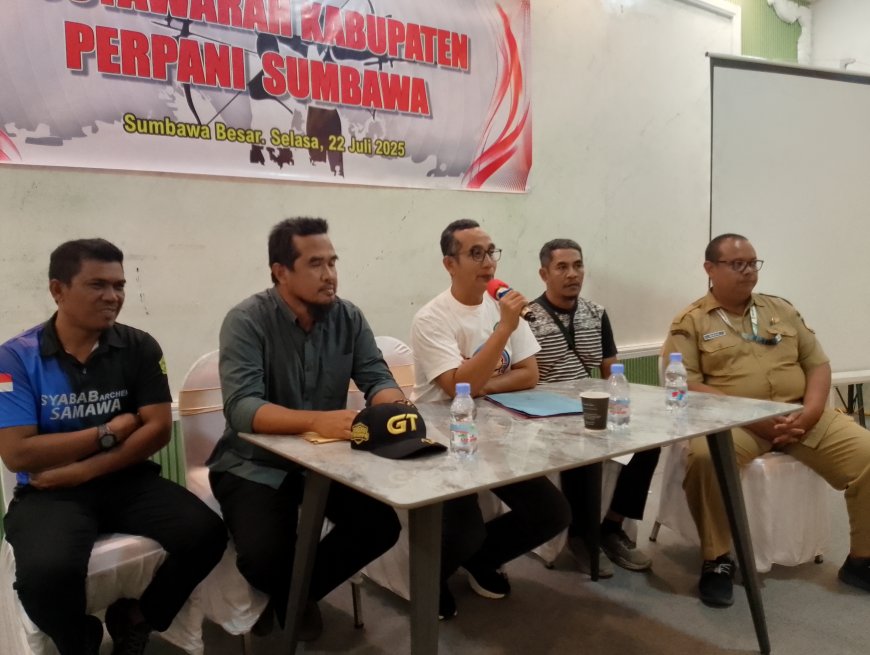 Muhammad Yamin Terpilih Aklamasi sebagai Ketua Umum Perpani Sumbawa Masa Bhakti 2025-2029