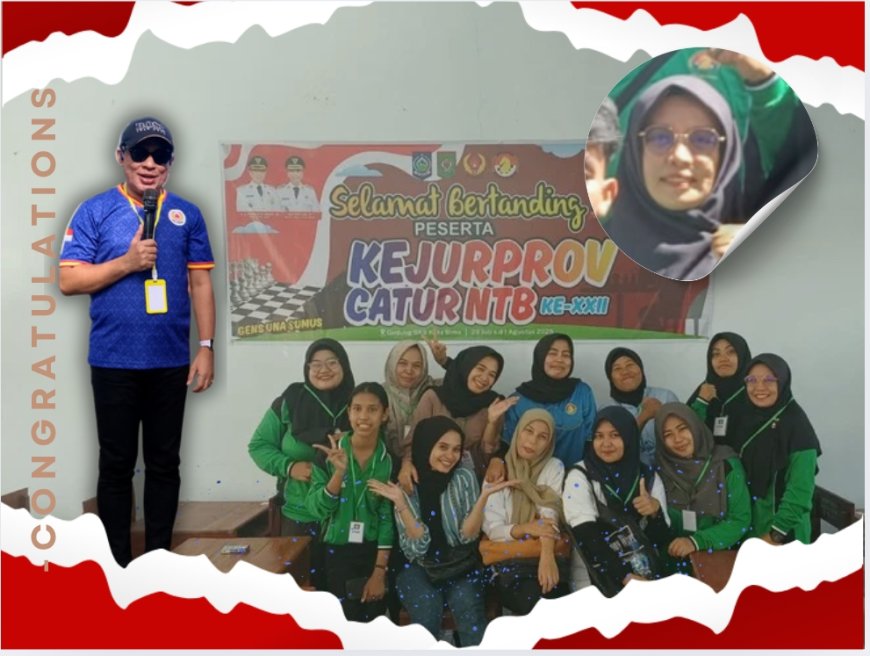 Ketua KONI Sumbawa Bangga: Emas Sakinah di Kejurprov Catur Jadi Motivasi untuk Porprov 2026