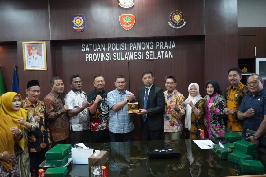 Komisi I DPRD Sumbawa Kaji Peningkatan Kapasitas Satpol PP di Sulawesi Selatan