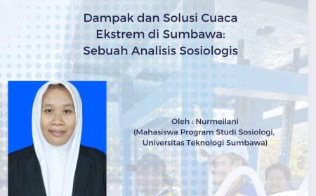 Dampak dan Solusi Cuaca Ekstrem di Sumbawa: Sebuah Analisis Sosiologis