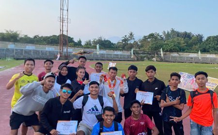 Prestasi Sempurna Atlet Sumbawa: Raih 12 Emas, Dominasi Kejurda Atletik NTB 2025