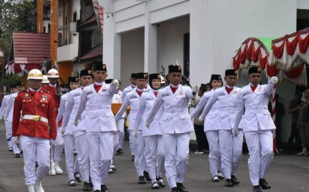 Paskibraka Sumbawa Tampil Memukau, Wujudkan Momen Bersejarah HUT Ke-80 Kemerdekaan RI