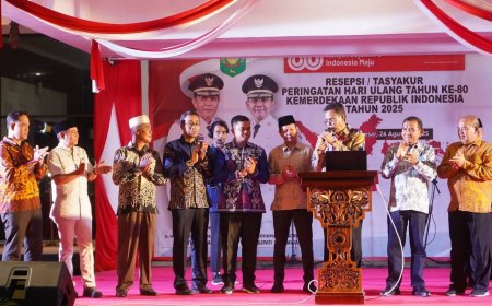 Tasyakuran HUT RI ke-80, Bupati Sumbawa Luncurkan Aplikasi Srikandi dan SIMPRO PBJ