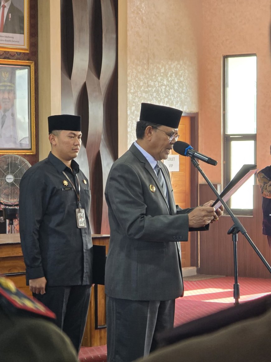Bupati Sumbawa Lantik 89 Pejabat Struktural, Lakukan Rotasi untuk Perkuat Kinerja Pemerintah Daerah