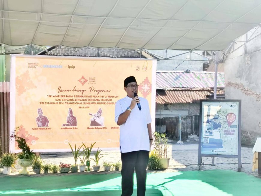 Sekda Sumbawa Apresiasi Program “Belajar Bersama Seniman”, Sebut sebagai Ikhtiar Kolektif Menjaga Budaya Samawa