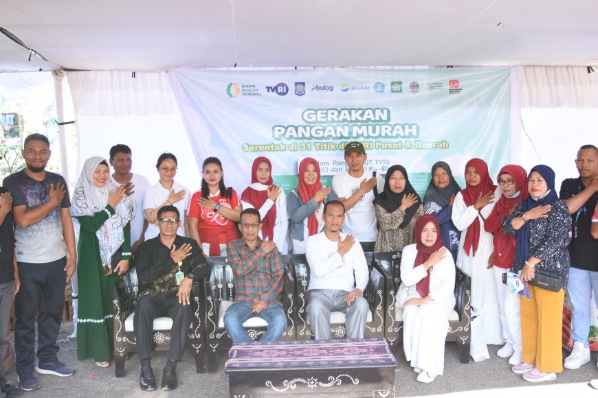 GPM Warnai HUT TVRI ke-63 dan HUT RI ke-80, Pemprov NTB Jaga Stabilitas Pangan