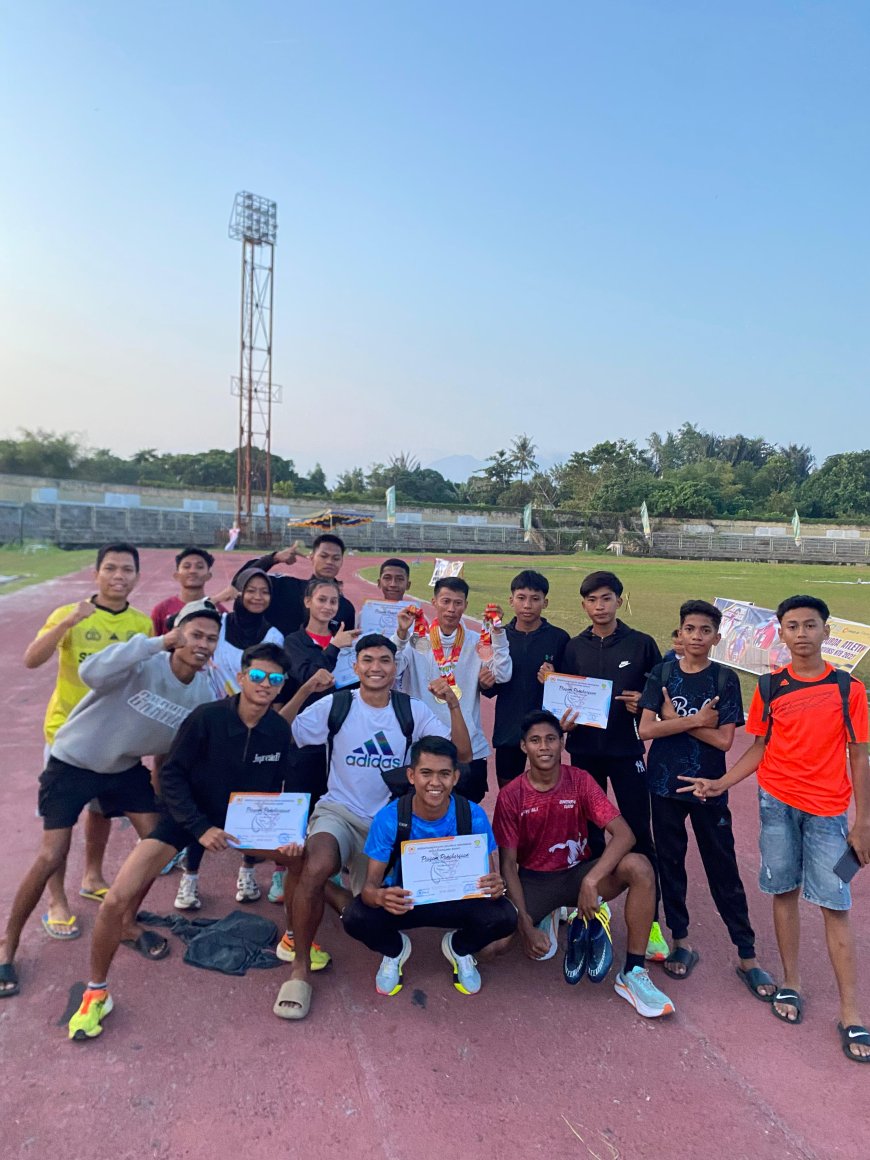 Prestasi Sempurna Atlet Sumbawa: Raih 12 Emas, Dominasi Kejurda Atletik NTB 2025