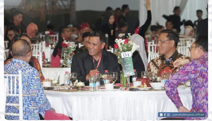 Bupati Sumbawa Hadiri Malam Perpisahan Rakernas JKPI, Bawa Pulang Semangat Lestarikan Budaya