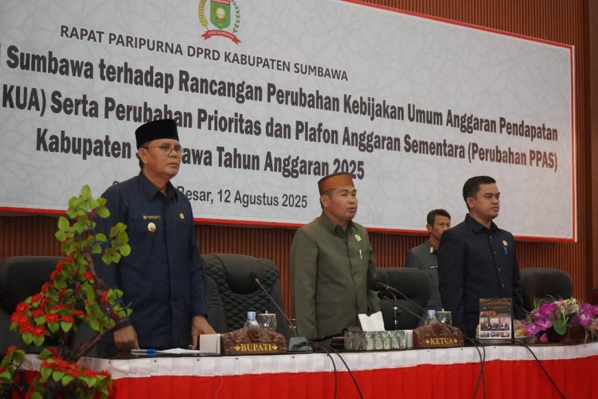 DPRD Sumbawa Resmi Buka Sidang Paripurna, Bahas Perubahan KUA-PPAS 2025