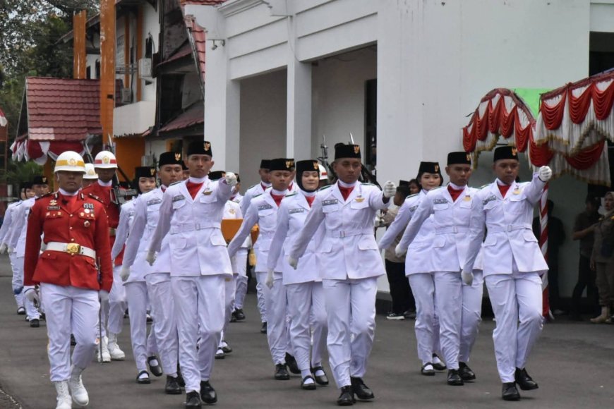 Paskibraka Sumbawa Tampil Memukau, Wujudkan Momen Bersejarah HUT Ke-80 Kemerdekaan RI