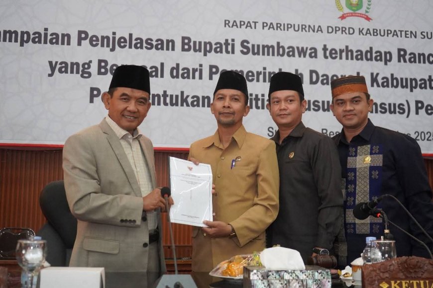 Pemda Sumbawa Ajukan Dua Perubahan Raperda Mendesak, Fokus pada Petani dan Kepatuhan Hukum