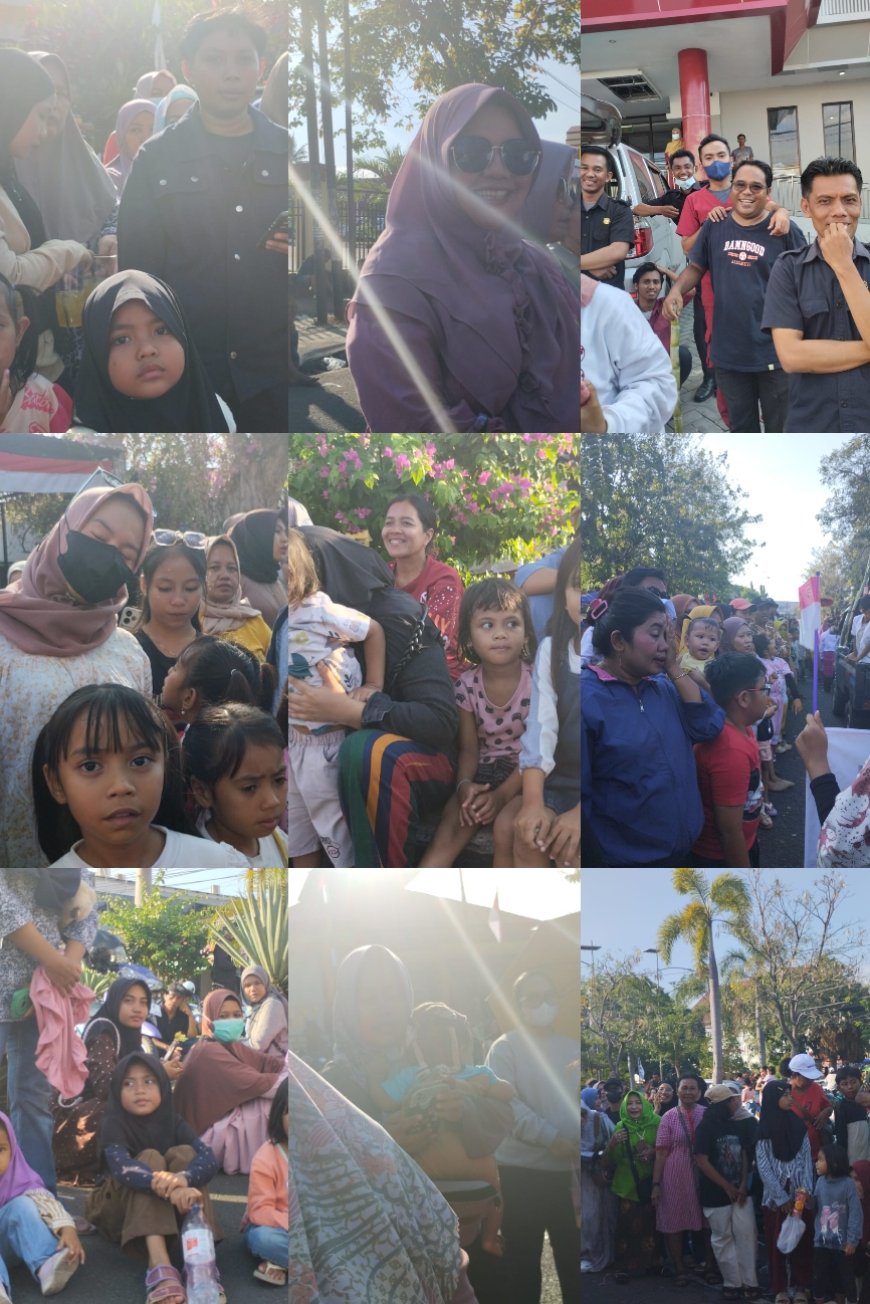 Pawai Budaya HUT Ke-80 RI di Sumbawa Pukau Ribuan Penonton