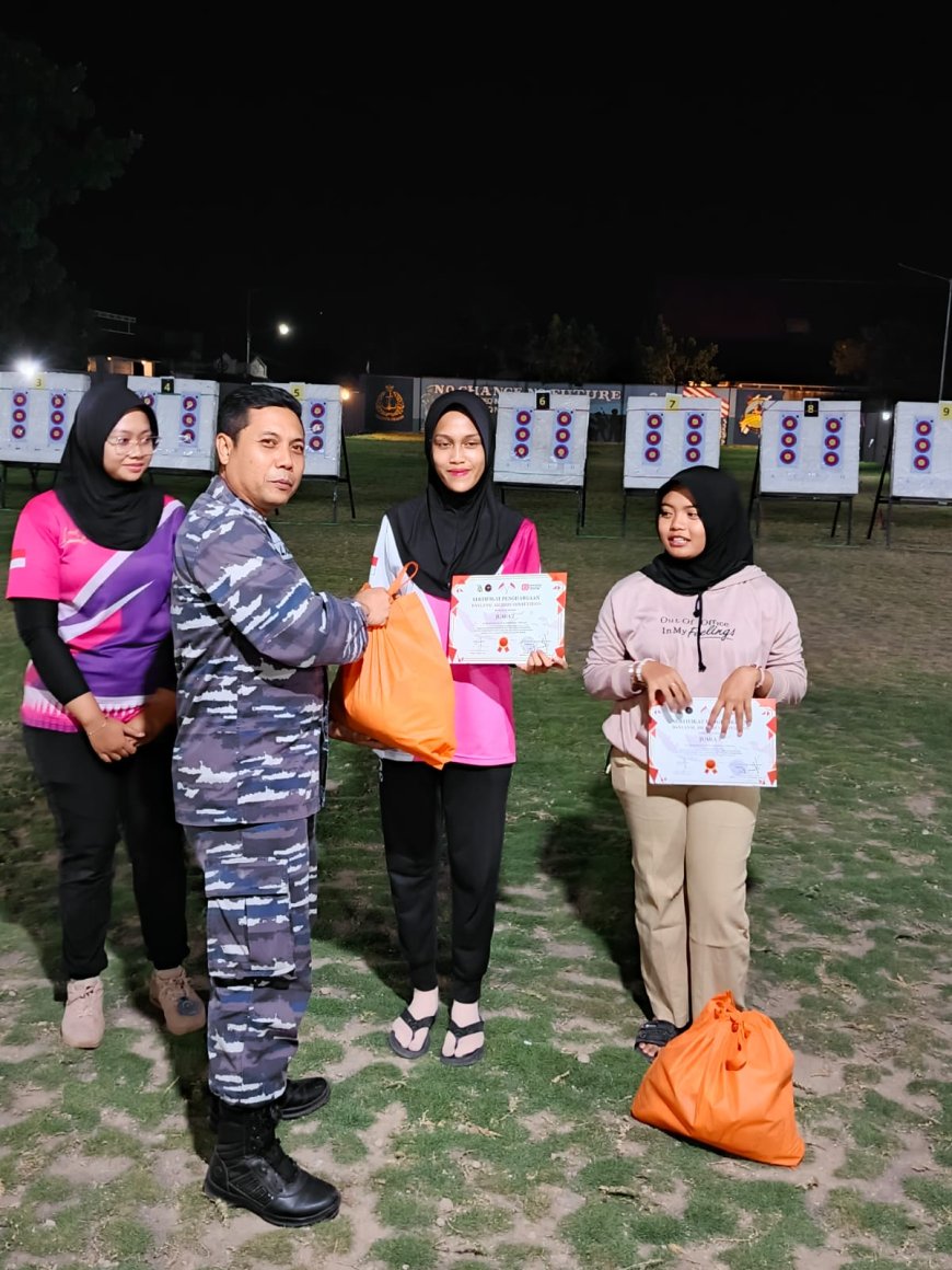 Piala Danlanal Archery Champion: Sumbawa Raih Emas, Perak, dan Perunggu di Mataram