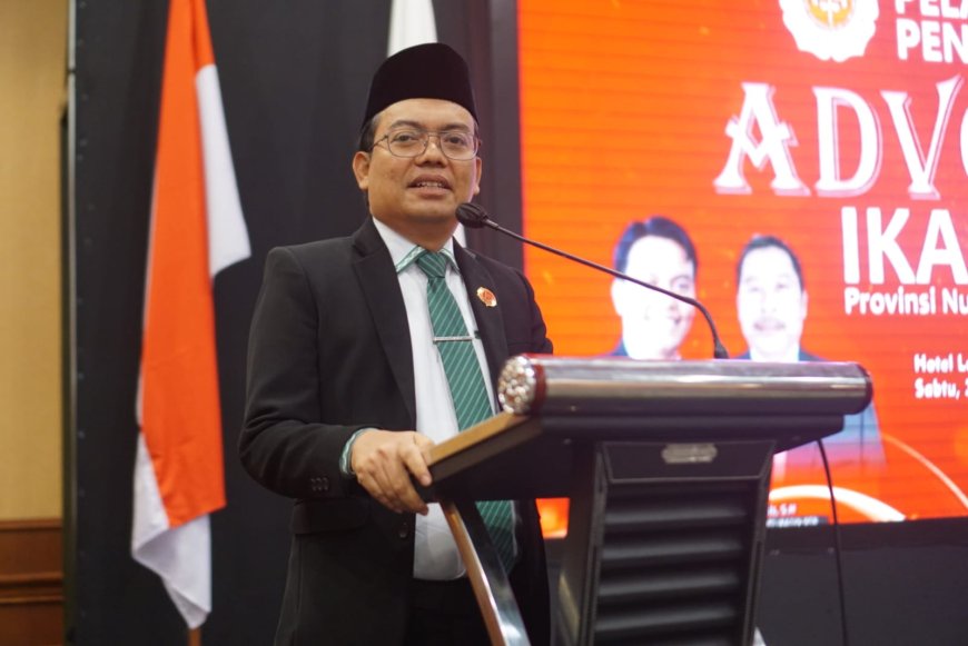 Advokat Baru IKADIN NTB Diminta Jadi Pejuang Hukum dan Penjaga Nilai-nilai Keadilan