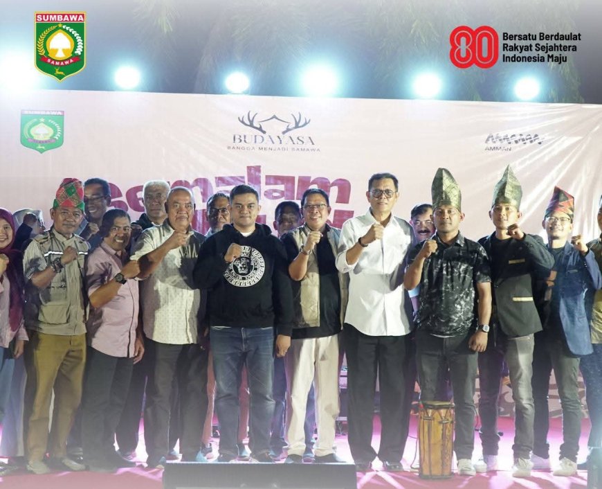 Semalam Berbudaya di CFN, Bupati H. Jarot Launching UPP dan Call Center “Lapor Gas”