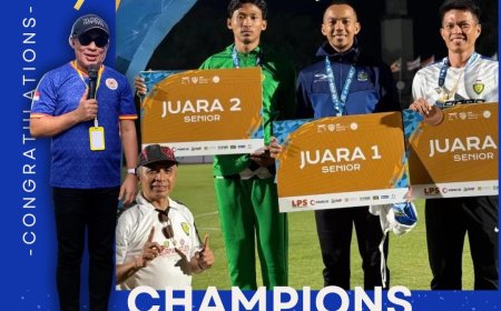 KONI Sumbawa Apresiasi Emas Sapwaturrahman di Kejurnas Atletik