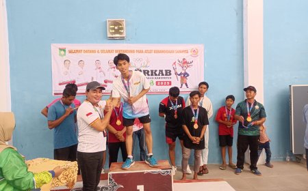 Alas Raih Juara Umum PORKAB Tenis Meja Sumbawa, Siap Hadapi Porprov 2026