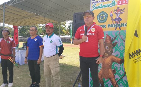 Ketua KONI Sumbawa Serukan Semangat Juang: Panahan Jadi Andalan Sumbawa di Porprov NTB 2026