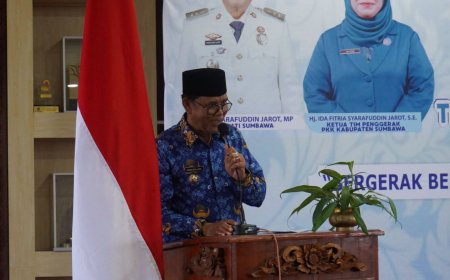 PKK Sumbawa Gelar HKG dan Rakerda: Bupati Jarot Tekankan Pemberdayaan Ekonomi Keluarga sebagai Kunci Pembangunan