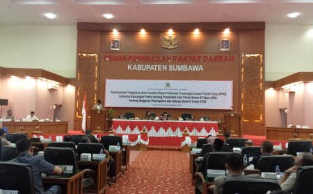 Wakil Bupati Sumbawa Jawab Pandangan Fraksi  Dewan : Utamakan Pelayanan Dasar dan Prioritaskan Pembangunan Pro-Rakyat