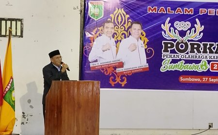 Bupati  Sumbawa Tutup Porkab Sumbawa 2025: Kita Berjuang Lagi Di Porprov dan Lanjutkan ke PON 2028