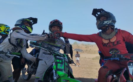 Kelas Sport 155 STD Pulau Sumbawa di Samota Hasilkan Bintang Baru, Ryan Martin Raih Juara!