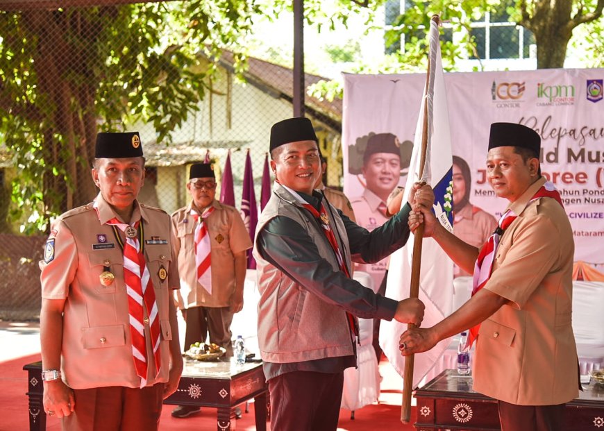 Lepas Kontingen NTB Menuju WMSJ, Miq Iqbal: Jambore Ini Ajang Pertemuan dalam Perkuat Jiwa Kepanduan dan Kepemimpinan Pemuda Muslim Dunia