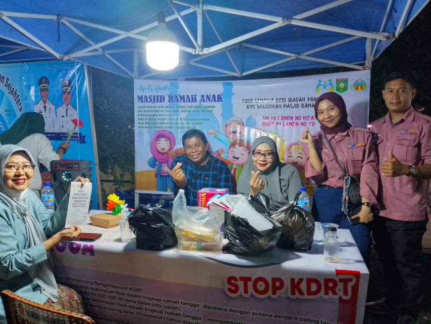 Pemkab Sumbawa Gelar Stand Pelayanan Publik di Car Free Night, Promosikan Program Masjid Ramah Anak dan Pemberdayaan Perempuan