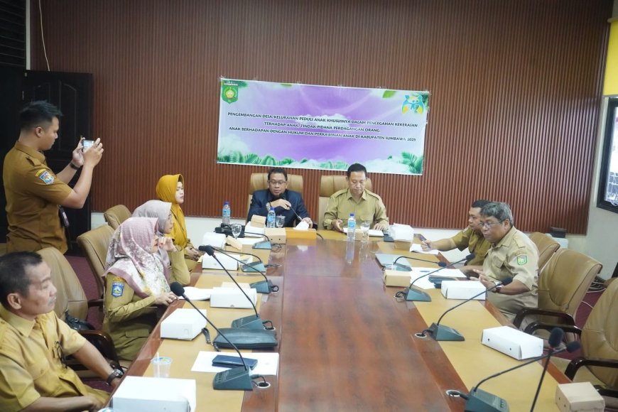 Wujudkan Kabupaten Layak Anak, Sekda Sumbawa: Diskusi Tak Cukup di Rapat, Harus Sampai ke Lapangan