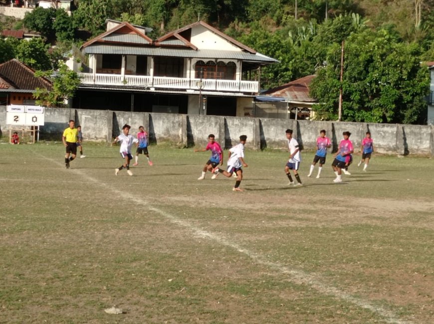 Porkab Sepak Bola Sumbawa 2025: Empang Tundukkan Moyo Hulu dengan Skor Telak 4-1