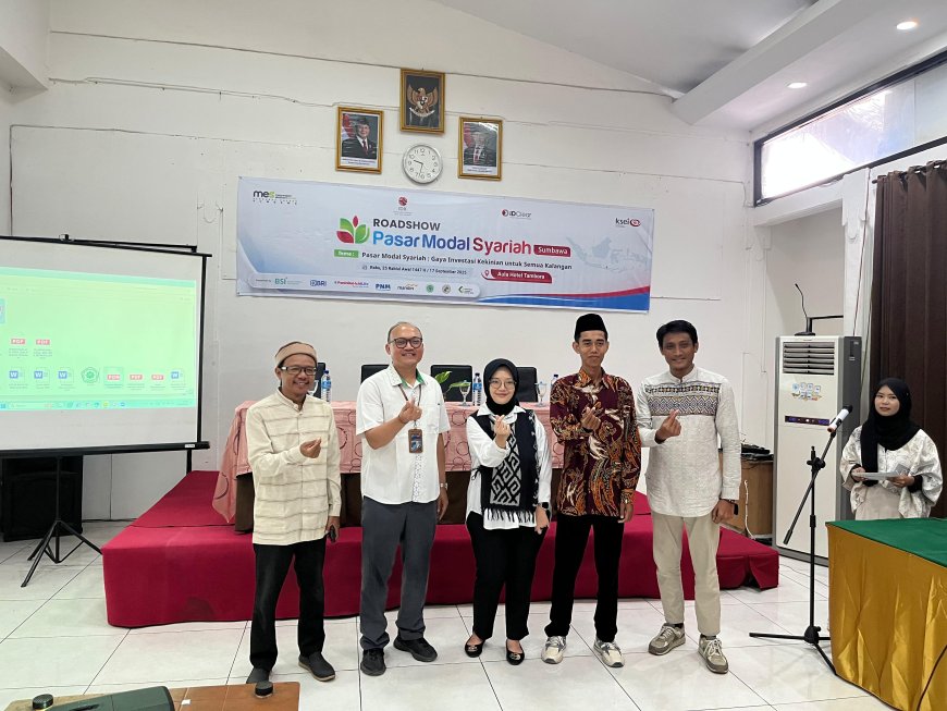 Gelar Roadshow Pasar Modal Syariah, MES Sumbawa Ajak Masyarakat Berinvestasi Halal