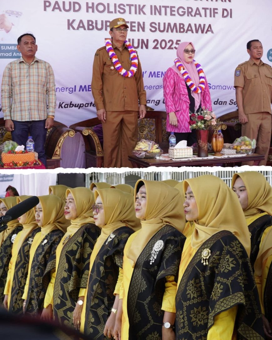 Bupati Jarot: Kesejahteraan Guru PAUD Jadi Prioritas Utama untuk Cetak Generasi Unggul Sumbawa