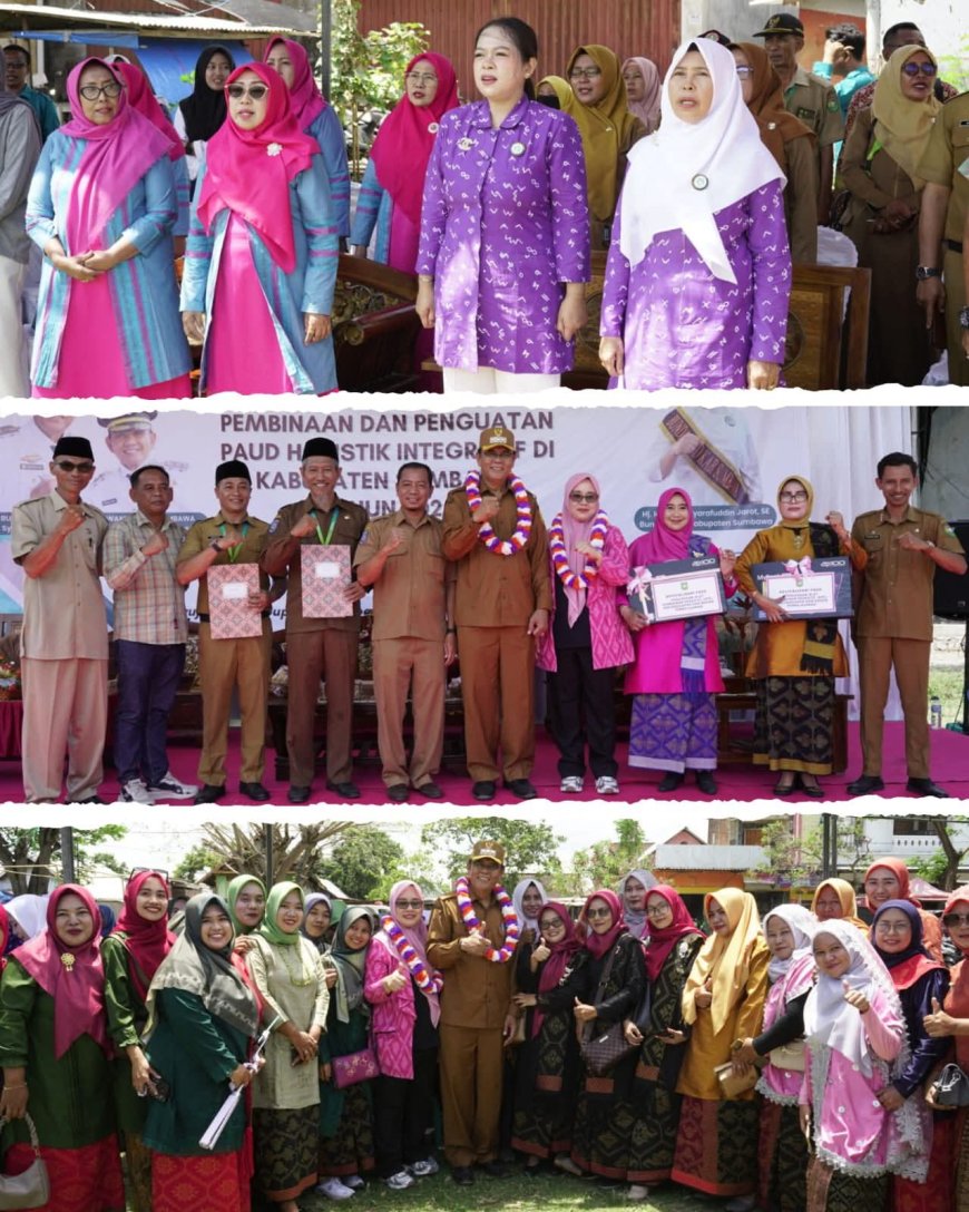 Bupati Jarot: Kesejahteraan Guru PAUD Jadi Prioritas Utama untuk Cetak Generasi Unggul Sumbawa