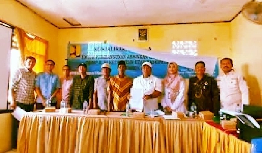 Pemda Sumbawa Melangkah Maju, Sosialisasi Proyek Irigasi Beringin Sila Tahap II Selesai Digelar