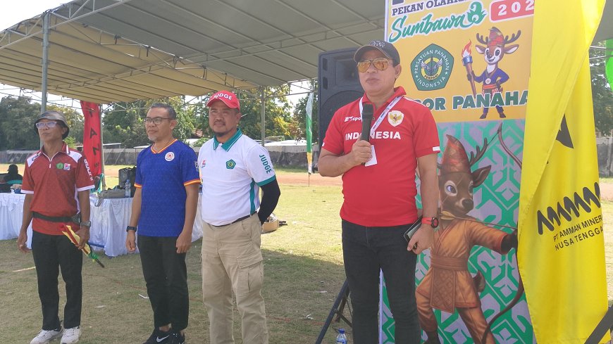 Ketua KONI Sumbawa Serukan Semangat Juang: Panahan Jadi Andalan Sumbawa di Porprov NTB 2026
