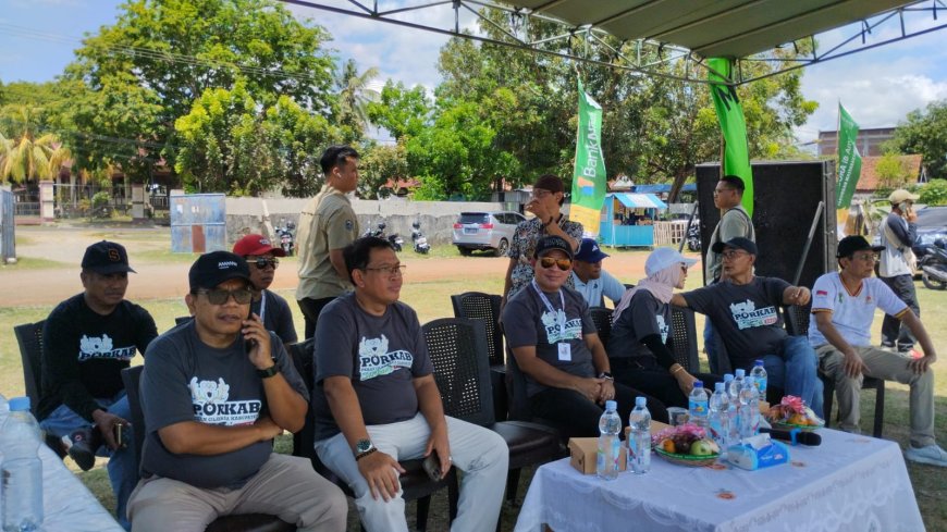 Pejabat Tinggi Sumbawa Saksikan Laga Semifinal Panahan Porkab 2025