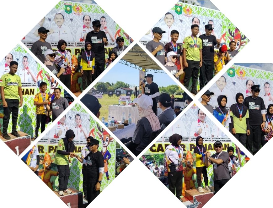 Porkab Panahan Sumbawa 2025 Ditutup, Bupati Jarot Apresiasi Semangat Atlet dan Targetkan Pengembangan Venue di Samota