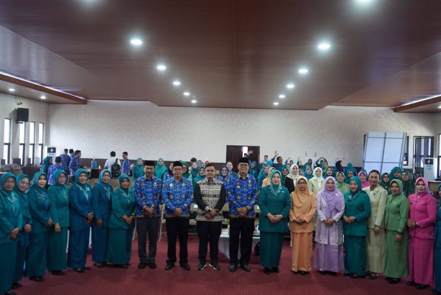 PKK Sumbawa Gelar HKG dan Rakerda: Bupati Jarot Tekankan Pemberdayaan Ekonomi Keluarga sebagai Kunci Pembangunan