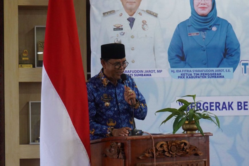PKK Sumbawa Gelar HKG dan Rakerda: Bupati Jarot Tekankan Pemberdayaan Ekonomi Keluarga sebagai Kunci Pembangunan