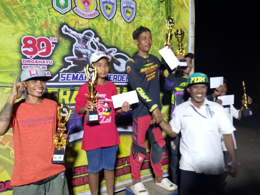 Laporan Final Grasstrack Samota: Lutfi Dominasi Juara, Sultan Ivan  Sumbang Poin Krusial untuk Tuan Rumah