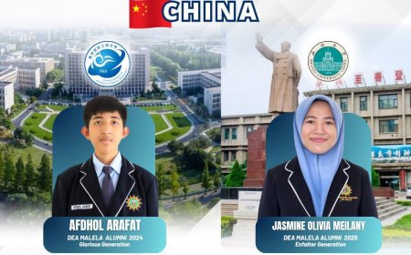Selamat! Santri Dea Malela Raih Beasiswa Kuliah di Rusia dan China