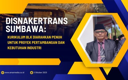 Disnakertrans Sumbawa: Kurikulum BLK Diarahkan Penuh untuk Proyek Pertambangan dan Kebutuhan Industri